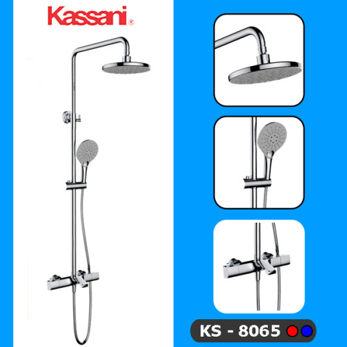 BỘ SEN CÂY NÓNG LẠNH ĐỒNG THAU KS-8065